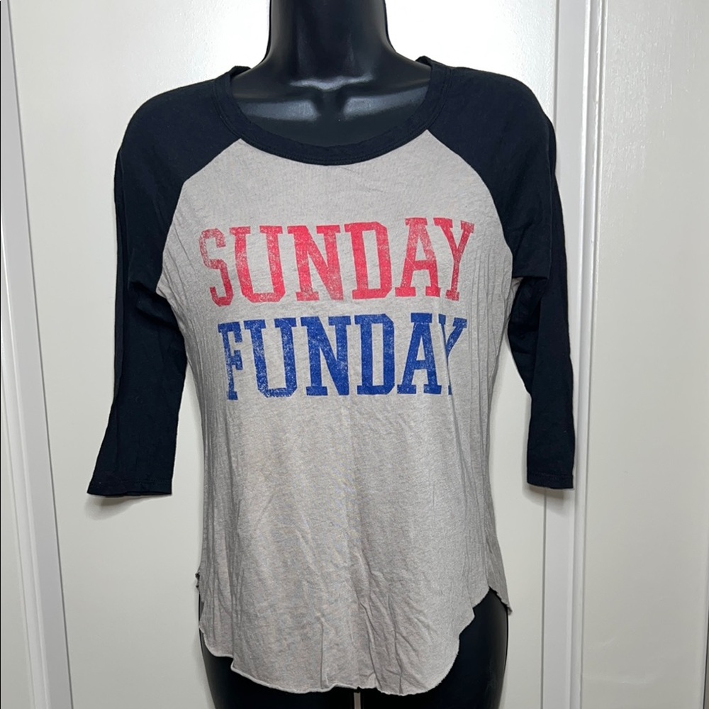 Black and Gray Long Sleeve Tee with Modern Style